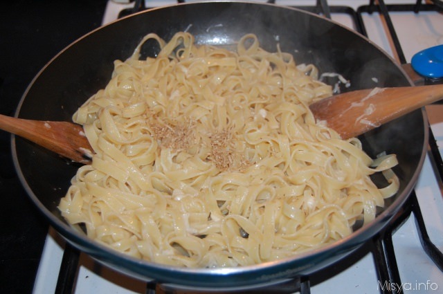 tagliatelle con tartufo