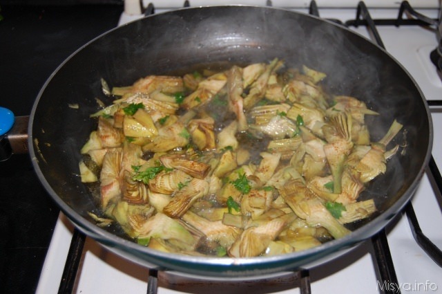 Carciofi trifolati bimby