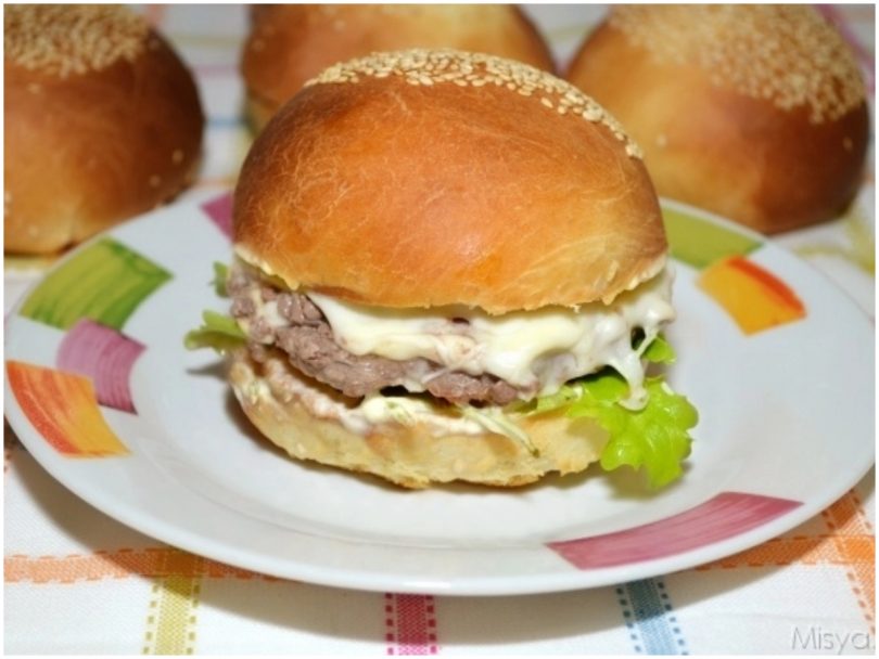 Panini per hamburger