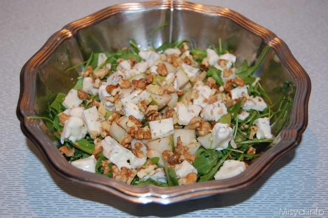 insalata pere gorgonzola