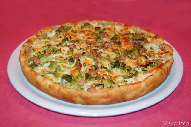 Torta salata ai broccoli