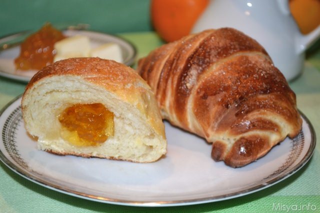 Cornetti con il metodo delle sfogliette
