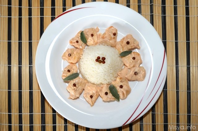 pollo al pepe rosa