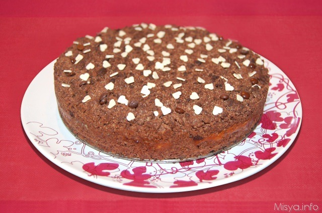 Sbriciolata al cacao con crema