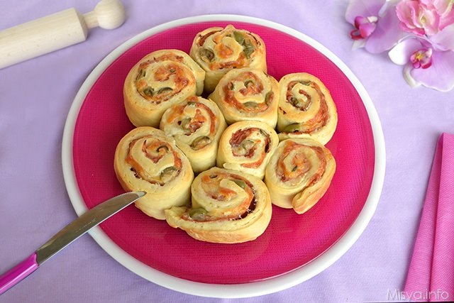 Torta delle rose salata
