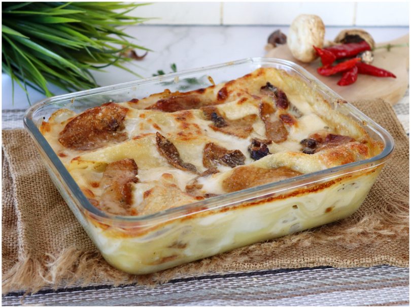 Lasagne ai funghi porcini