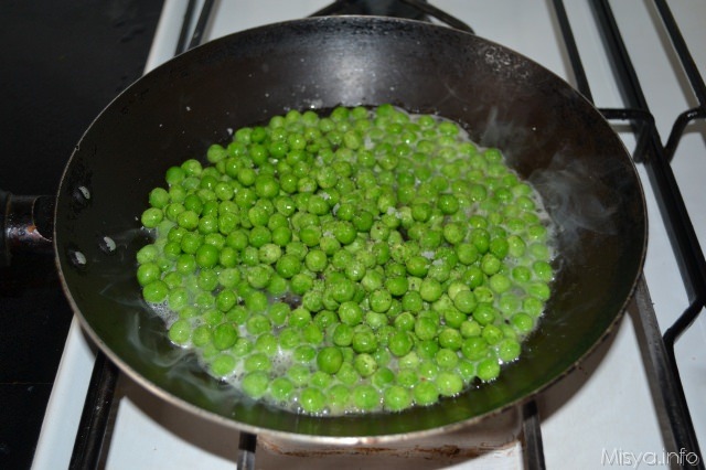 piselli in padella