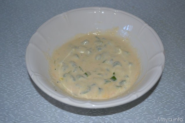 ripieno con asparagi