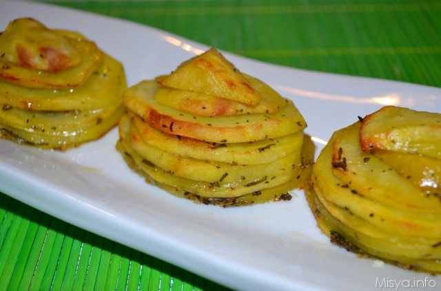 Torrette di patate alle erbe