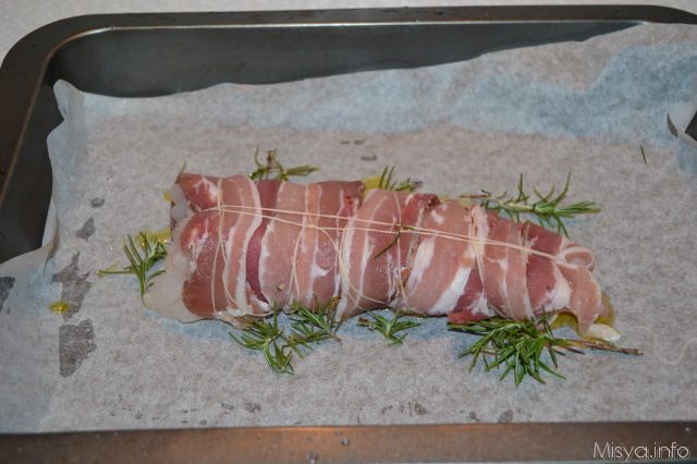 coda di rospo avvolta in pancetta