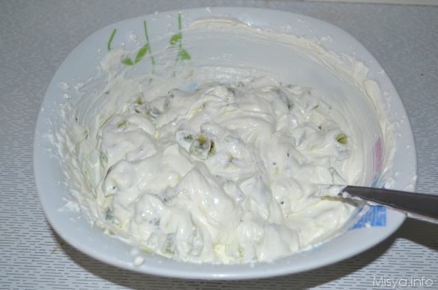crema yogurt e kiwi