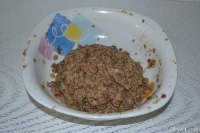 impasto polpette lenticchie