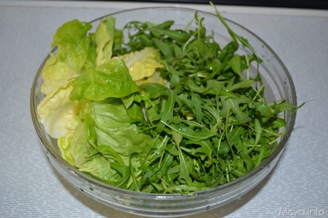lattuga e rucola