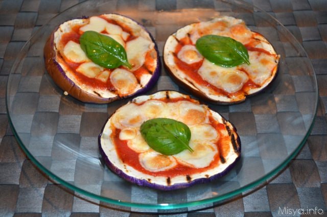 Pizzette di melanzane