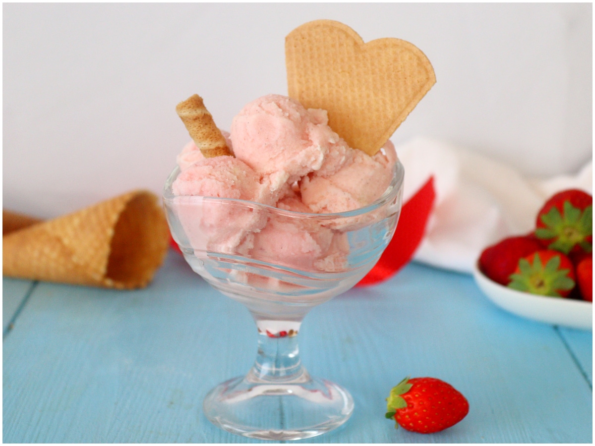 Gelato alla fragola