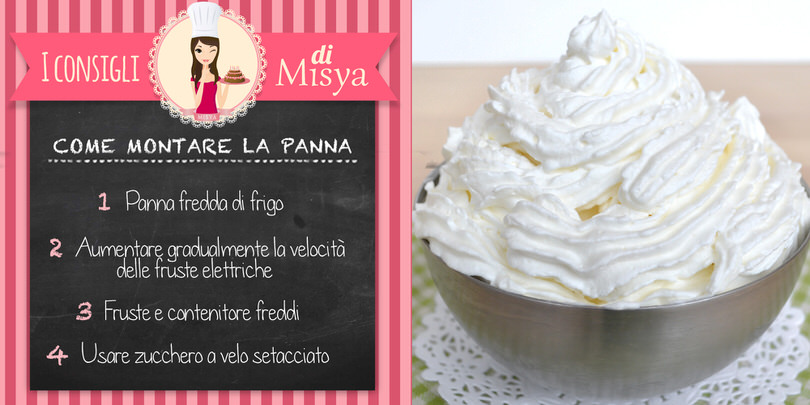 montare la panna