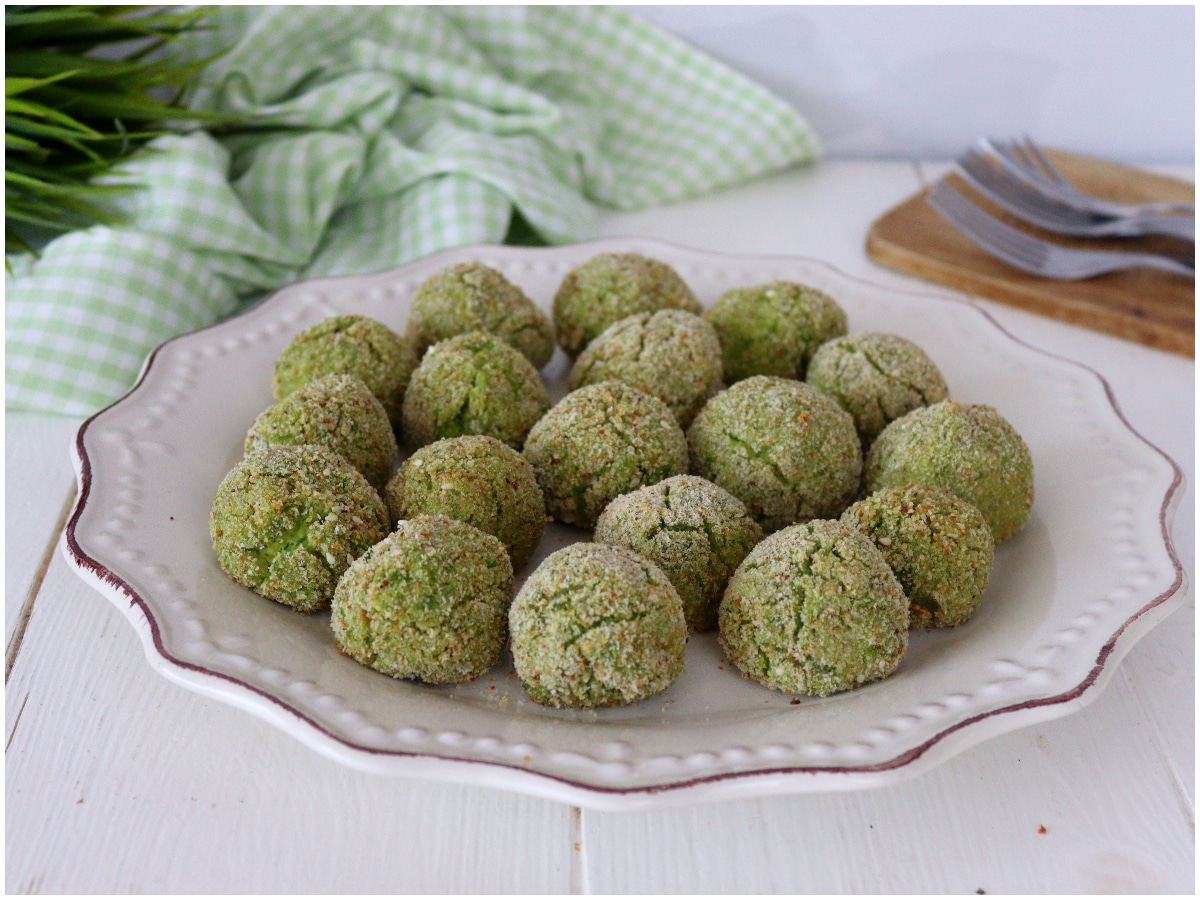 Polpette di piselli