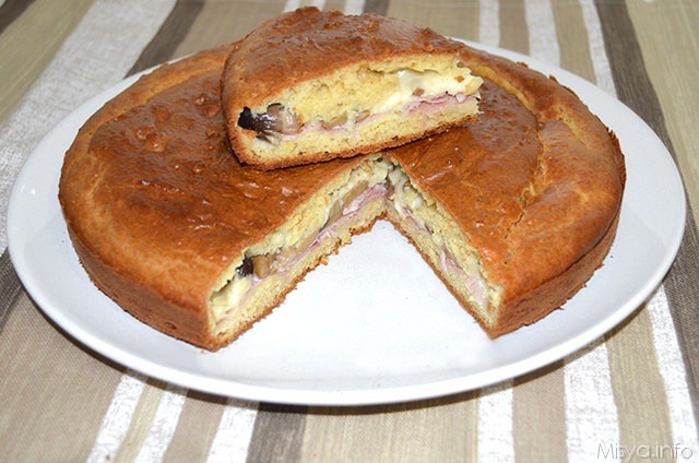 Torta rustica ad impasto molle