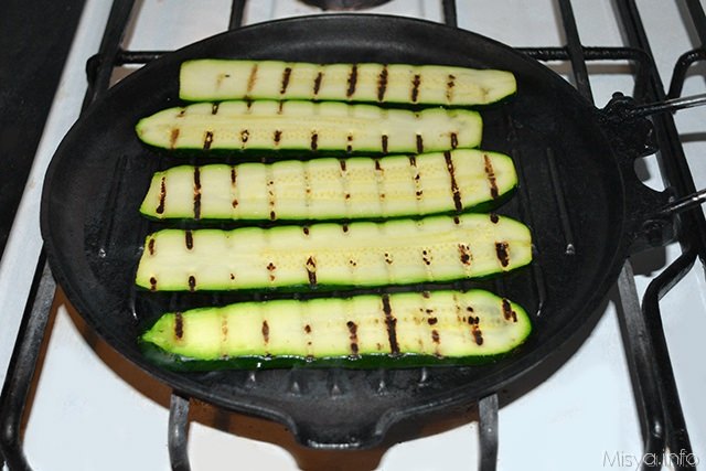 arrostire le zucchine