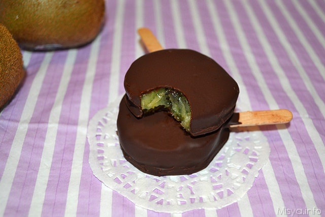 Kiwi al cioccolato