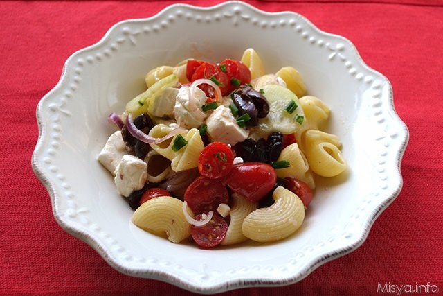 Pasta fredda alla greca