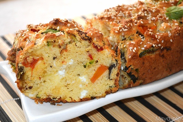 Plumcake salato alle verdure
