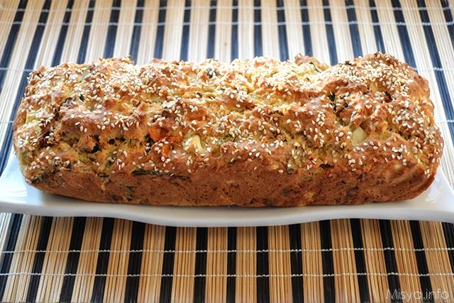 Plumcake salato alle verdure