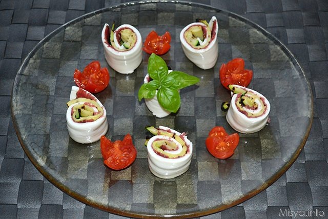 Girelle di mozzarella