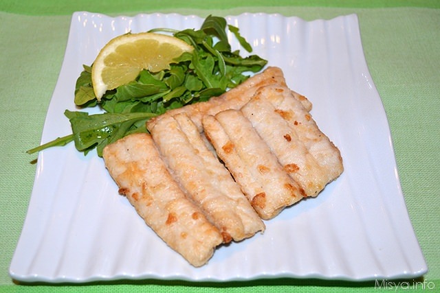 Pesce spatola fritto