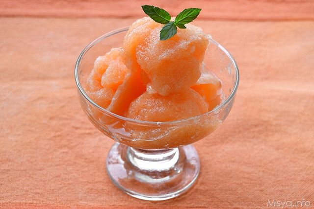 Sorbetto al melone