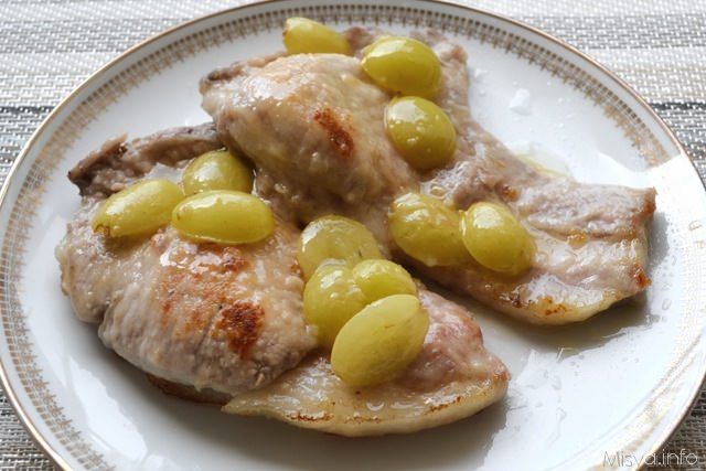 Secondi piatti con la frutta