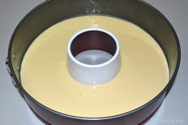 3 Ciambellone marmorizzato stampo