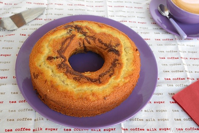 Ciambellone marmorizzato