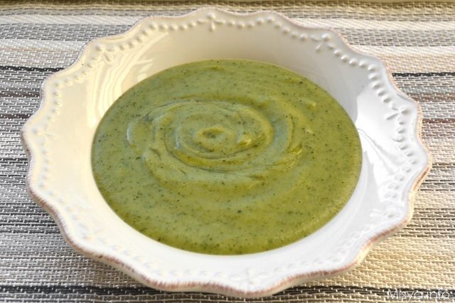 Vellutata di zucchine bimby