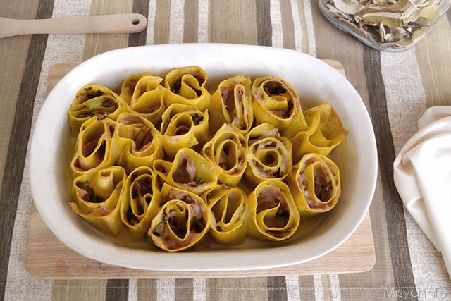 Girelle di lasagne