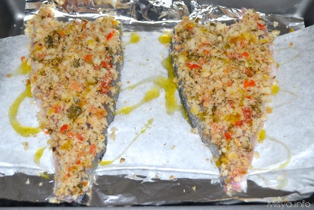 4 Filetti di orata gratinati
