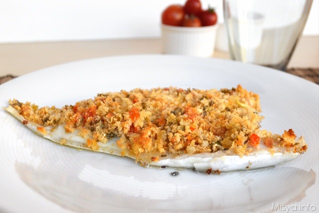 Filetti di orata gratinati
