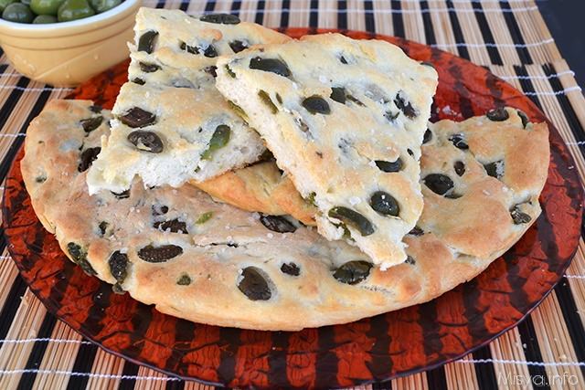 Focaccia alle olive
