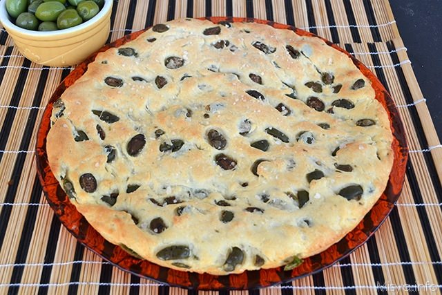 Focaccia alle olive