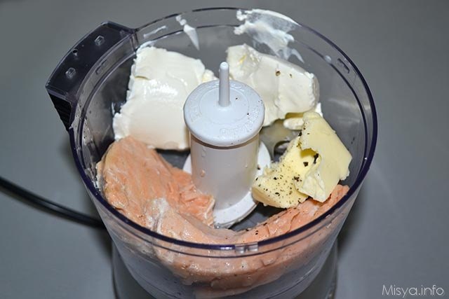 1 mousse salmone