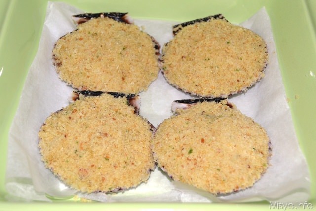 4 Capesante gratinate