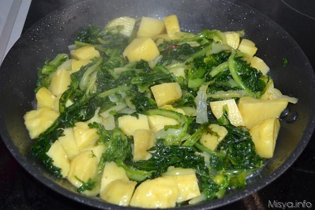 6 scarole e patate stufate
