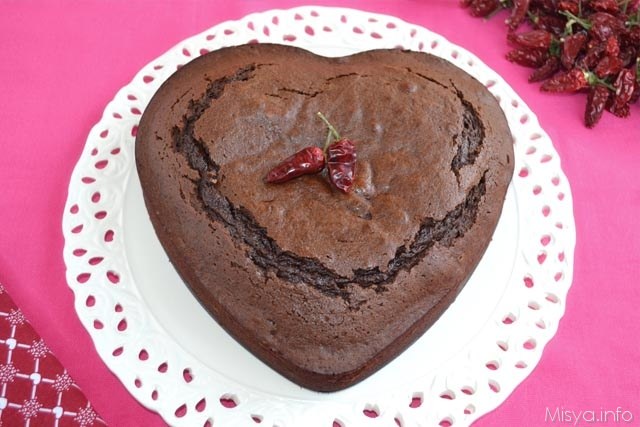 Torta cioccolato e peperoncino