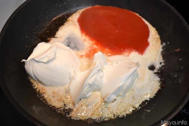 Scaloppine rosa al mascarpone 8