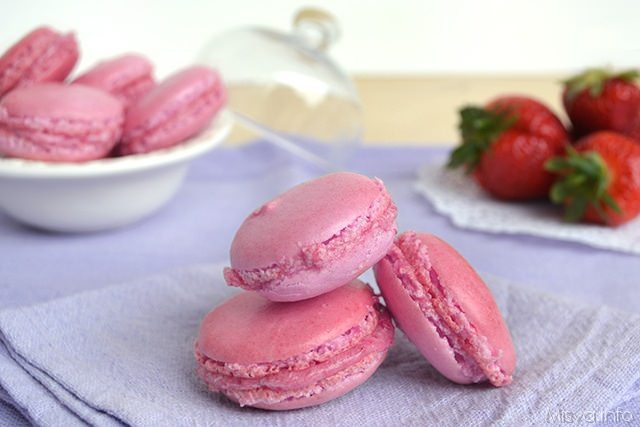 Macarons alle fragole