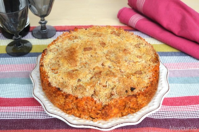 Timballo di riso al forno