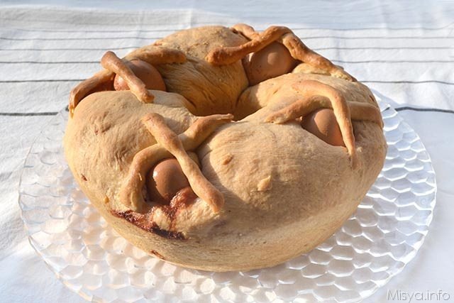 Casatiello con il lievito madre