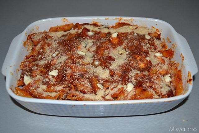 Pasta al forno ai peperoni 11