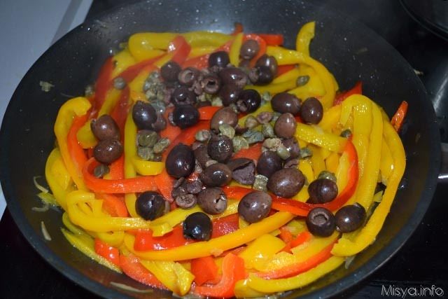 Pasta al forno ai peperoni 3
