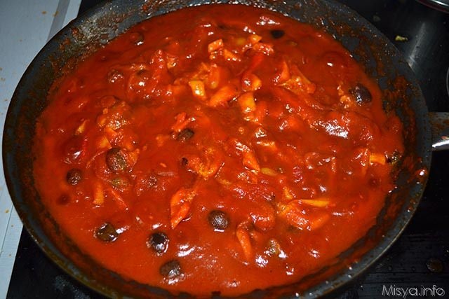 Pasta al forno ai peperoni 6